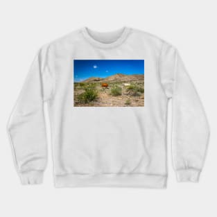 Criollo Cattle on the Open Range Crewneck Sweatshirt